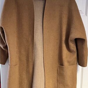 Vince Tan Women's Cape Coat